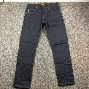 Brave Star Jeans Selvedge 30x31 Slim Taper Fit Button Fly